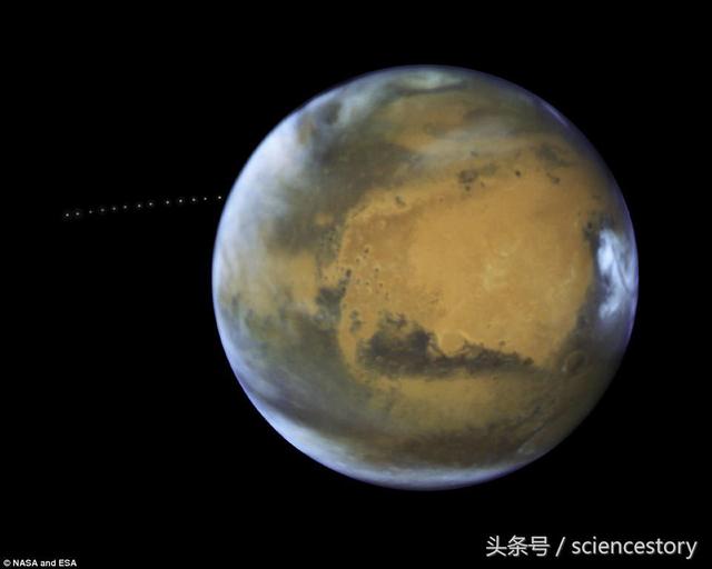 哈勃望远镜意外拍到火星神秘卫星：不断向火星移动有坠入风险 地貌神似星球大战电影中的神秘死星990 / 作者:nestnall / 帖子ID:51845