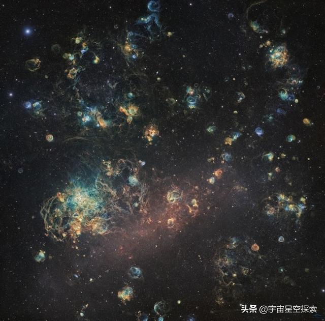 10个月时间制作，2.04亿像素“大麦哲伦星云”出炉300 / 作者:BIGBON / 帖子ID:51955
