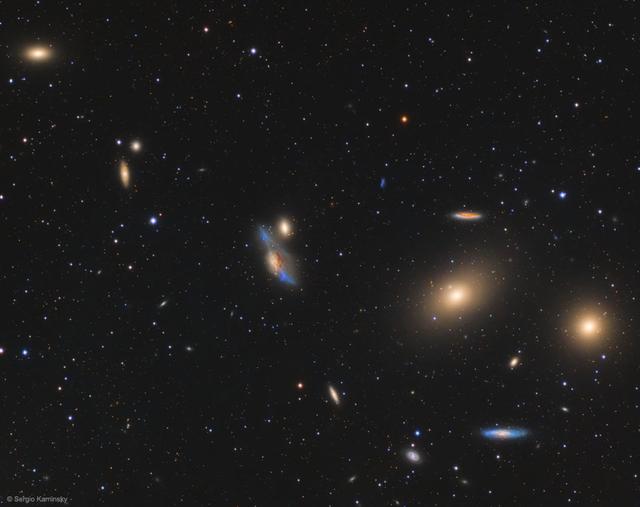 室女座星系团，包含2000个星系，其中M86是最大的640 / 作者:m1717 / 帖子ID:51980