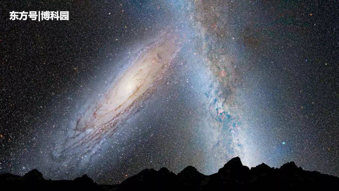 银河系和仙女星系的碰撞,每秒50千米接近中333 / 作者:5674152 / 帖子ID:52231
