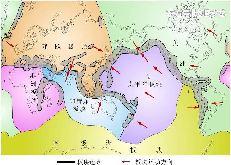 板块构造学说的主要内容是什么？701 / 作者:默默MYQ / 帖子ID:52392