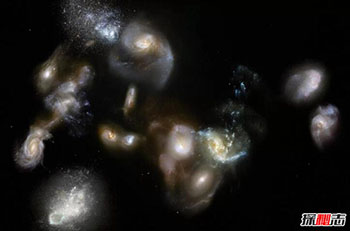新发现：14个星系团碰撞,将成宇宙最大星系361 / 作者:UFO爱好者 / 帖子ID:66608