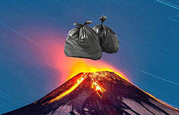 美国科学家认为 垃圾打包可扔火山里烧毁？20 / 作者:网上的人生 / 帖子ID:53141