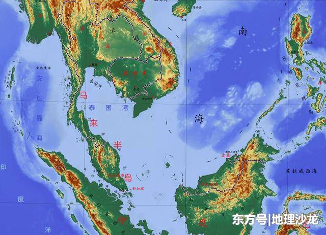 世界上最狭长的两大半岛：亚洲马来半岛和北美洲下加利福尼亚半岛763 / 作者:康乃馨老太 / 帖子ID:53311