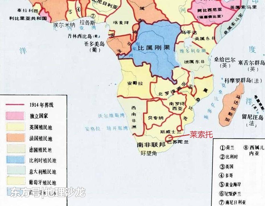 南非在历史上为什么没有吞并“国中之国”莱索托？337 / 作者:敢想敢做敢拼 / 帖子ID:53856