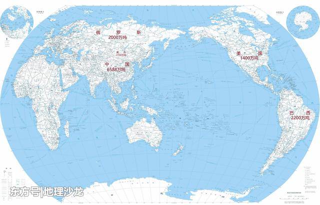 世界稀土储量最多的三个国家中国、蒙古和巴西，其中中国产量最高770 / 作者:dreaty / 帖子ID:53858