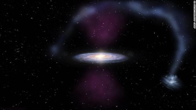 银河系中心黑洞曾空前剧烈爆发，附近星系或被击中694 / 作者:王太保 / 帖子ID:54344