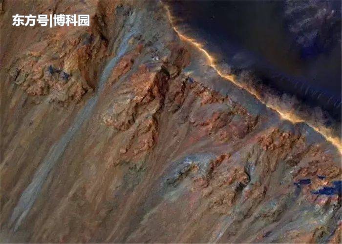 火星上发生55公里宽的大面积滑坡，莫非是冰层融化导致？914 / 作者:十年2017 / 帖子ID:54706