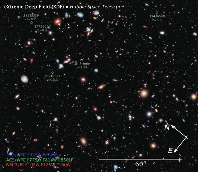 宇宙中有多少星系？IC1101真是最大的吗？哈勃深空照揭示了什么？78 / 作者:当当当当裤裆坦 / 帖子ID:55610
