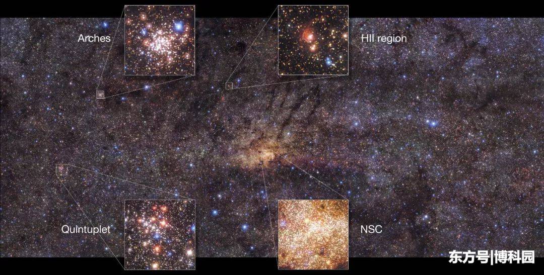 覆盖达6万平方光年，壮观的银河系中心，超过10万次超新星爆炸302 / 作者:惜颜705 / 帖子ID:55674