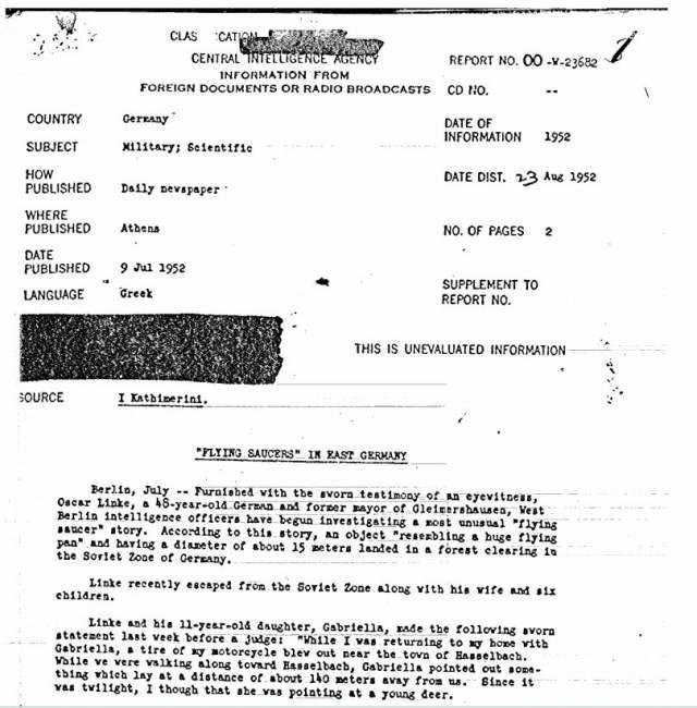中情局绝密档案曝光 世界上到底有没有UFO973 / 作者:UFO外星人爱好者 / 帖子ID:60752