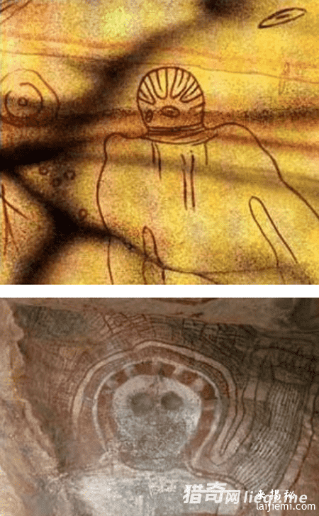 史前壁画：证明外星人确实存在730 / 作者:UFO来啦 / 帖子ID:60959