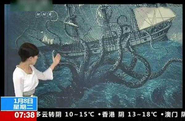 巨型海妖之谜：可能是大王乌贼 体长20米853 / 作者:UFO来啦 / 帖子ID:63640