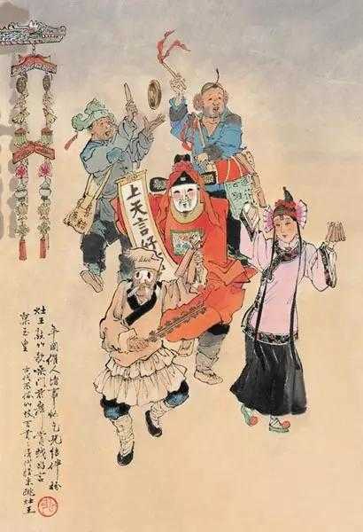 古代是怎么过年的？古代过年时的场景图片【多图】537 / 作者:UFO来啦 / 帖子ID:62651