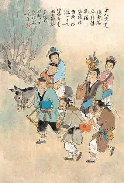 古代是怎么过年的？古代过年时的场景图片【多图】970 / 作者:UFO来啦 / 帖子ID:62651