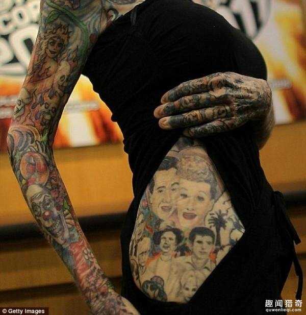 惊！世界上文身最多的女人什么样？不忍直视啊266 / 作者:UFO外星人爱好者 / 帖子ID:58554
