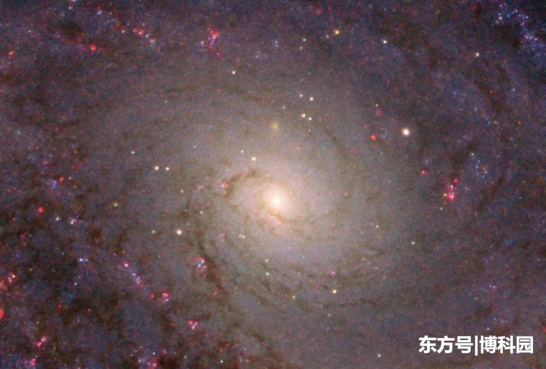 哈勃拍摄到美丽的旋涡星系，距离地球才4.25亿光年！509 / 作者:redfree / 帖子ID:56431