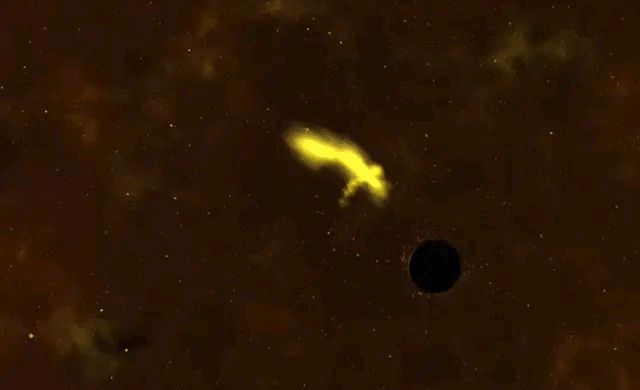 NASA卫星捕捉到黑洞正在撕碎恒星，更远处有3个黑洞在打架267 / 作者:vooper / 帖子ID:56727