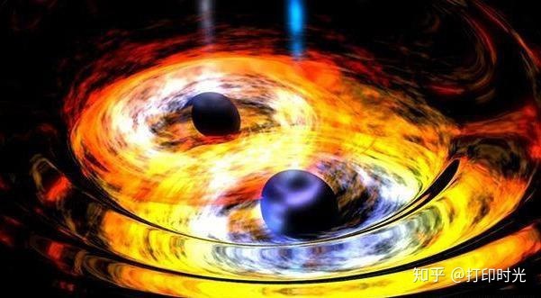 NASA卫星捕捉到黑洞正在撕碎恒星，更远处有3个黑洞在打架572 / 作者:vooper / 帖子ID:56727