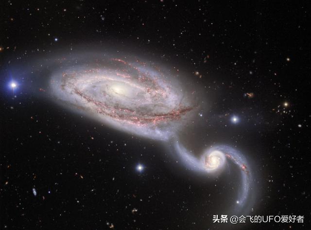 一个转圈需要几亿年的时间，星系的慢舞，NGC 5394和5395894 / 作者:cdixeji / 帖子ID:56901