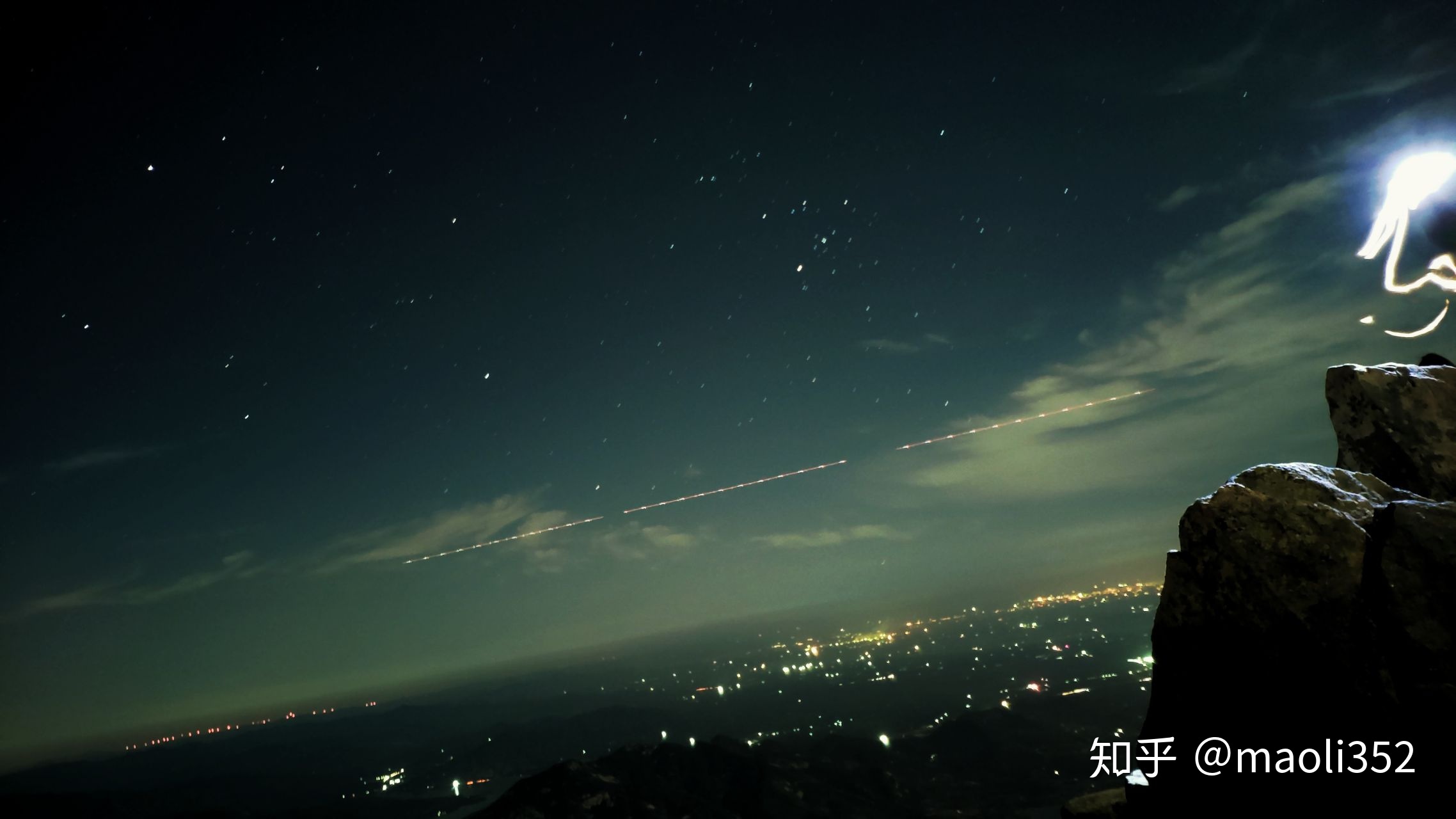 今夜拍摄星空发现多个神奇天象，是天宫空间站？还是不明飞行物？还是七星连珠？557 / 作者:王俊杰2017 / 帖子ID:58171