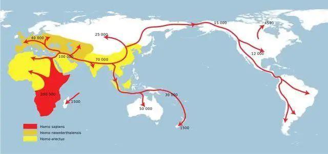 世界上的各个民族都来自何方？简析人种起源202 / 作者:123456911 / 帖子ID:58243