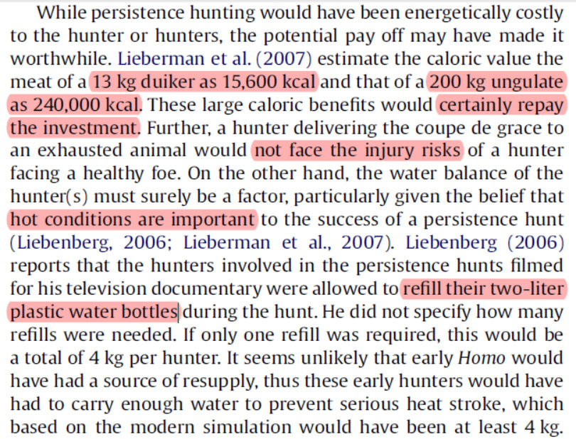 为什么远古时期的人类能靠跑步抓猎物把猎物活活累死？960 / 作者:王建新1 / 帖子ID:59197