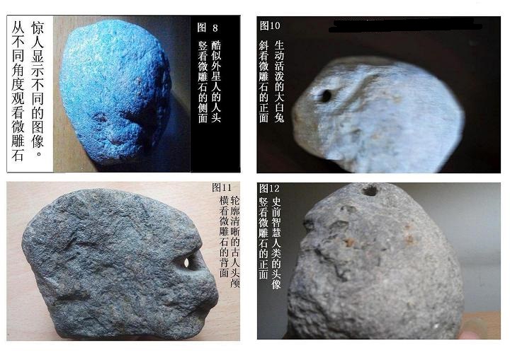 世界上最早的人类祖先头像343 / 作者:史前文明微雕石 / 帖子ID:59695