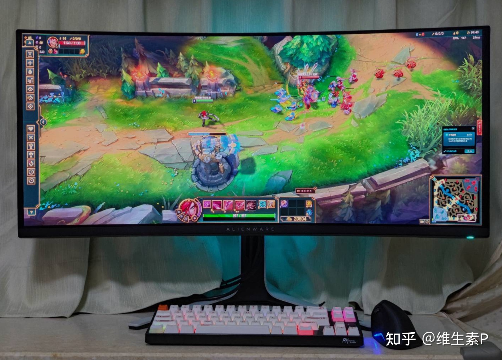 【维P测评】外星人显示器 AW3423DW148 / 作者:我是一个梦蛋 / 帖子ID:95765