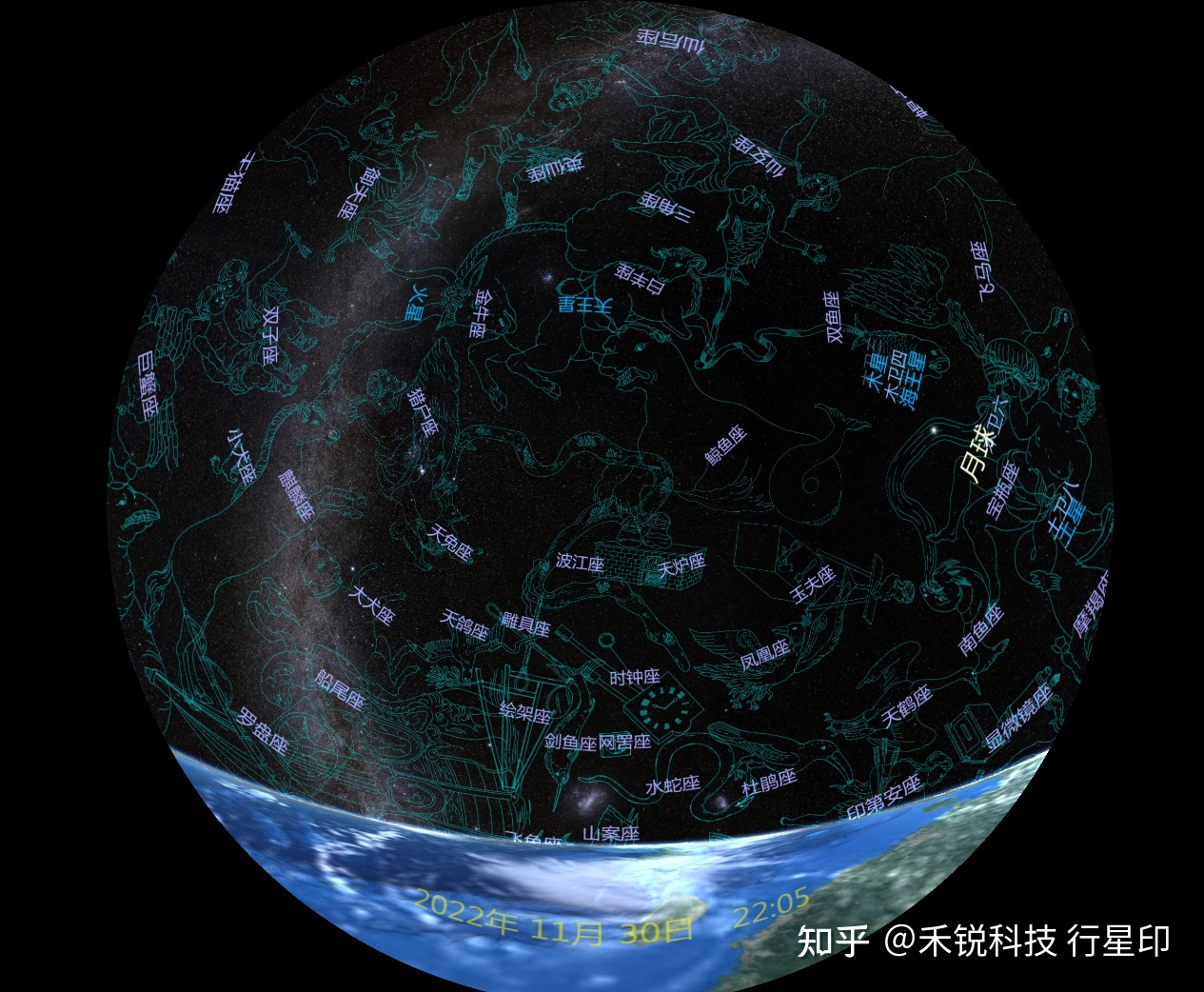 专业的天文馆天象软件“希拉宇宙”660 / 作者:纸包里的氯化钠 / 帖子ID:96872