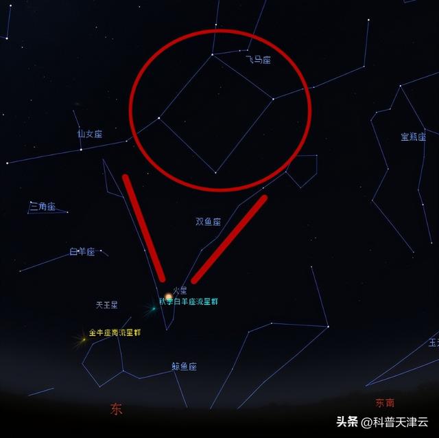 【科学向日葵】天文课堂 | 认识秋季星空（三）388 / 作者:塔米酉 / 帖子ID:97209