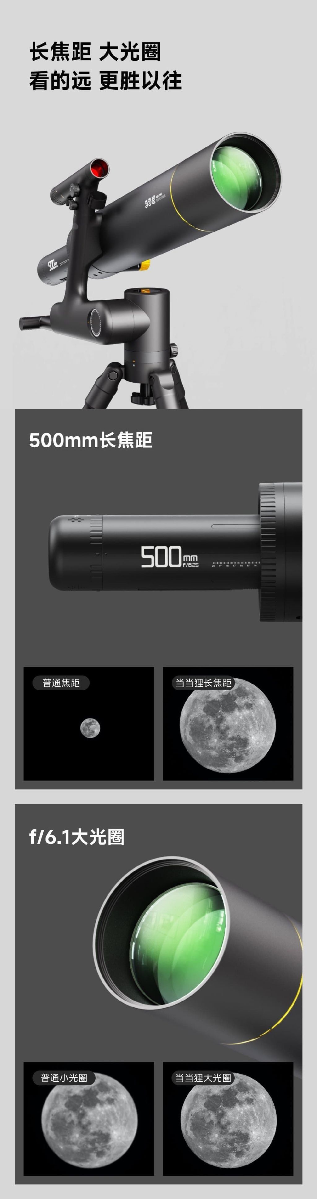 开启星空探索之旅——[当当狸智能天文望远镜]在小米有品重磅 ...990 / 作者:情义无价943 / 帖子ID:100948