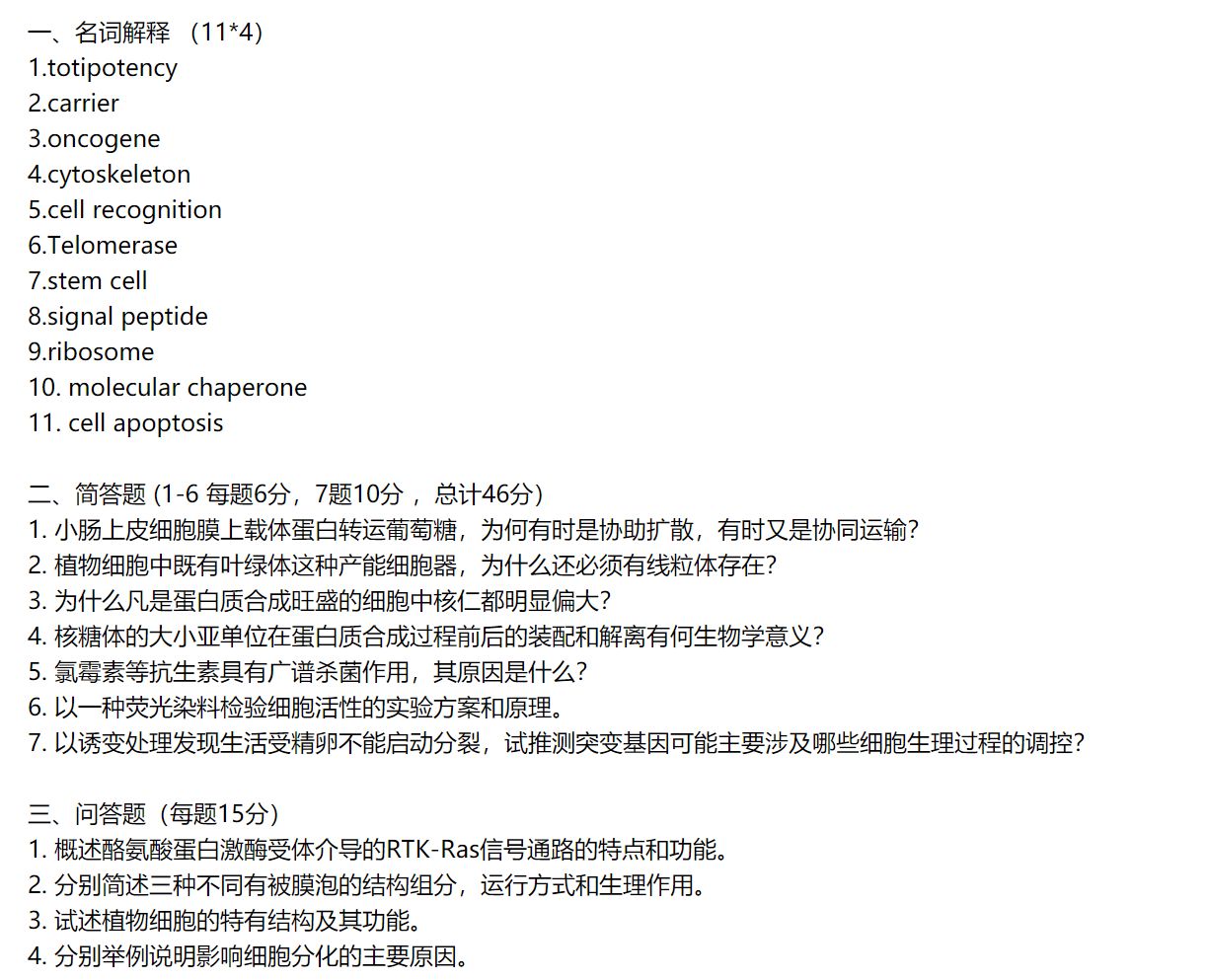 生物学考研院校排名及考研难度分析466 / 作者:爱晚风愁制 / 帖子ID:101003