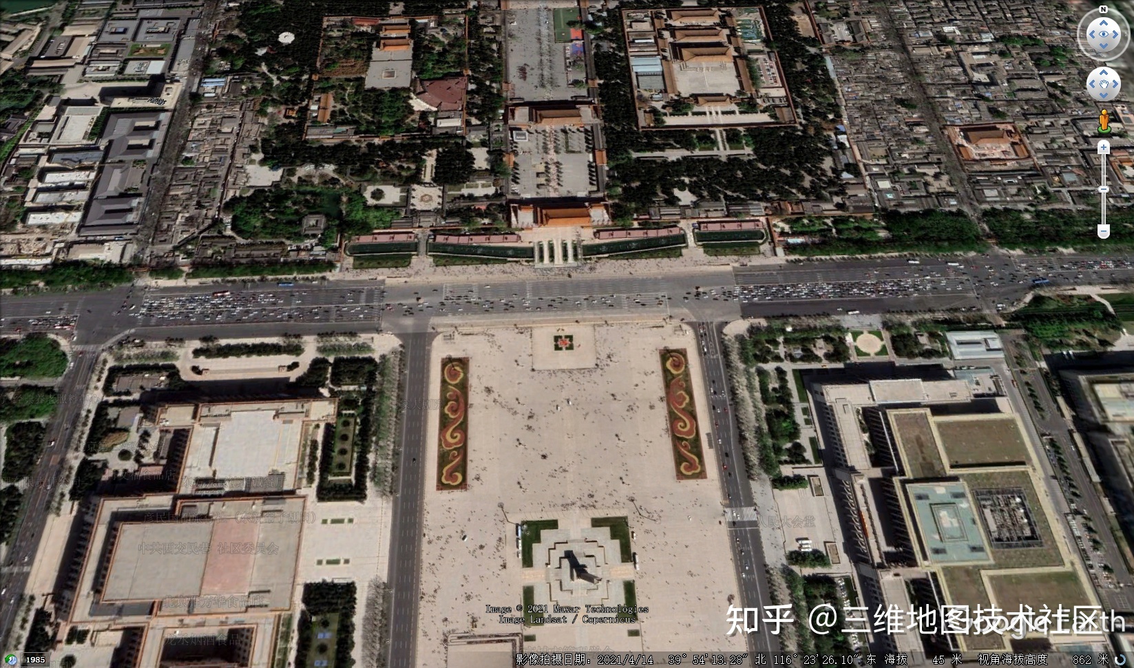 如何下载免费高清Google谷歌卫星3D地图？647 / 作者:大黄瓜xxxl / 帖子ID:101186