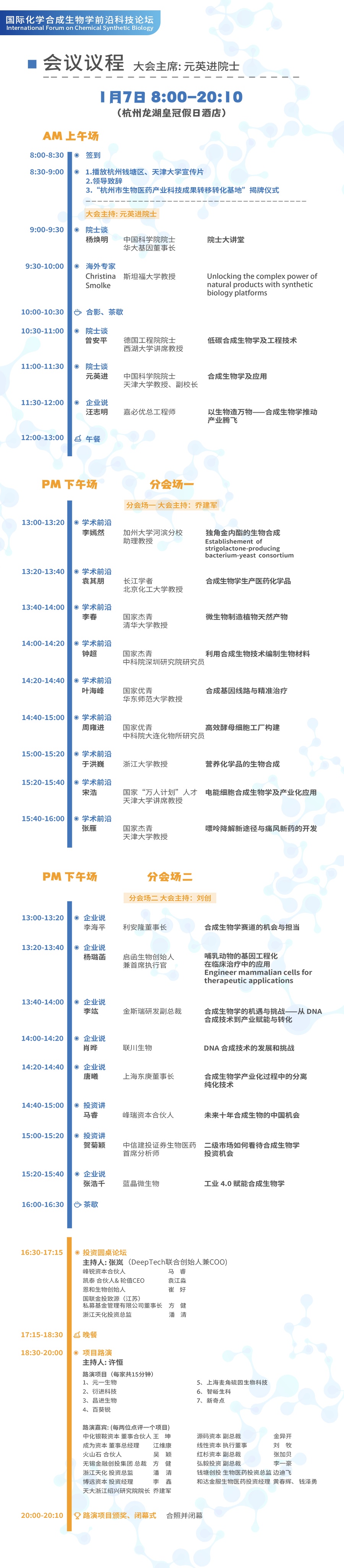 【合成生物学政产学研投盛宴】2023合成生物学国际论坛1月7 ...389 / 作者:北京愤怒羔羊猩 / 帖子ID:102068