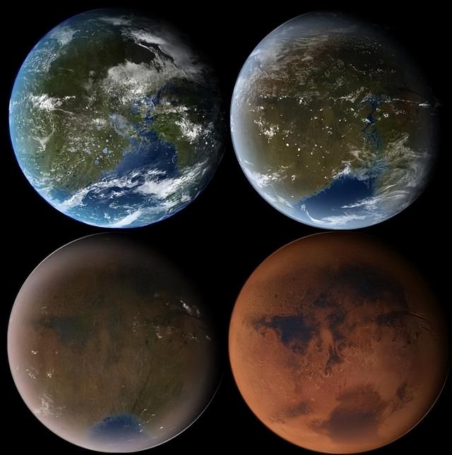 最新研究：火星曾经是蓝色的，出现生命的时间也比地球更早43 / 作者:蓝天下的白云 / 帖子ID:104957