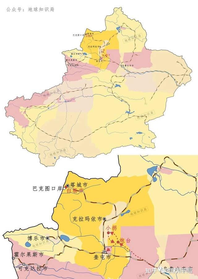 刚刚，新疆边境多了一座兵团城市！| 地球知识局747 / 作者:123457376 / 帖子ID:106428
