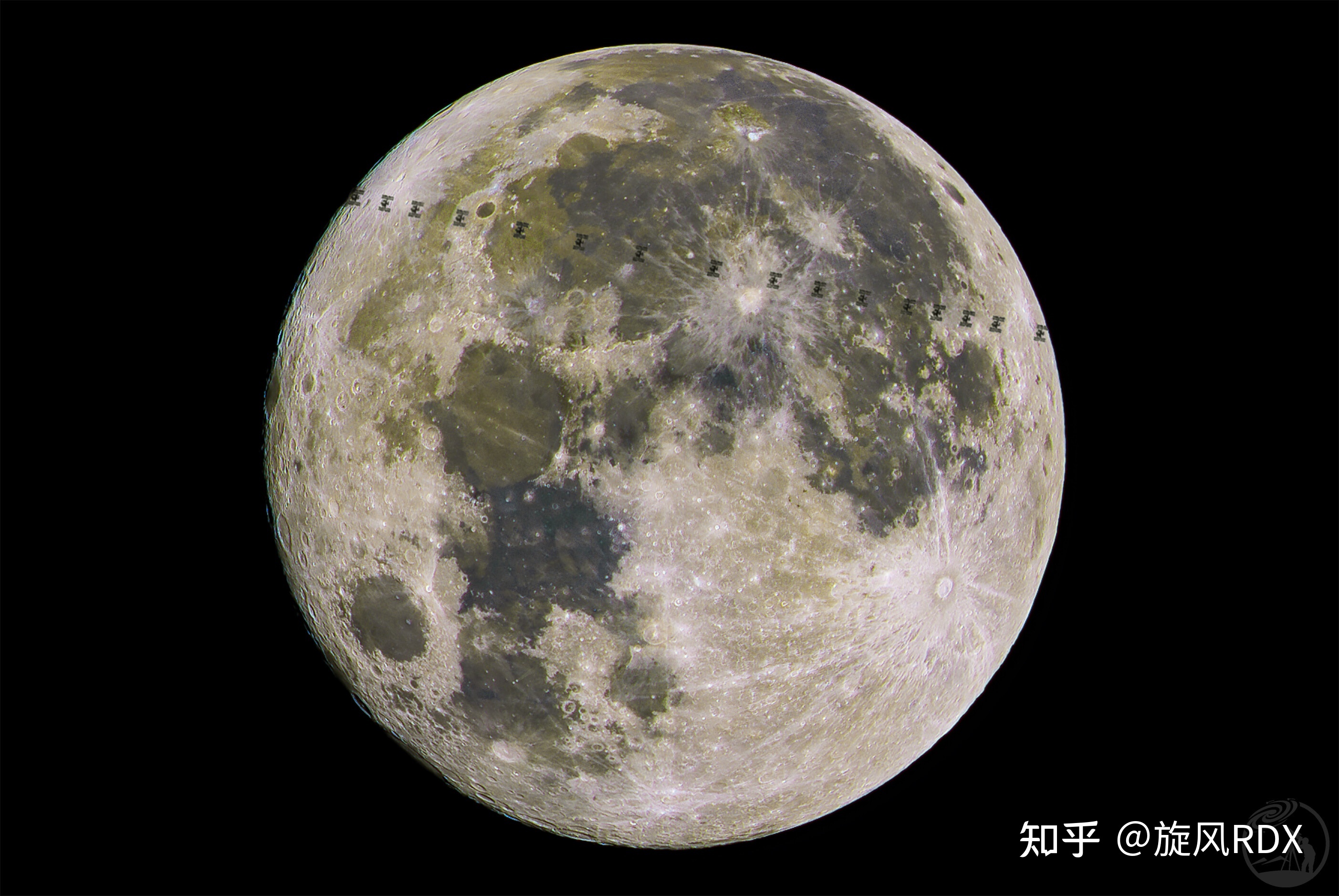 空间站摄影系列零基础教程（3）空间站凌日月的拍摄88 / 作者:吖咩嘚咩s / 帖子ID:106542