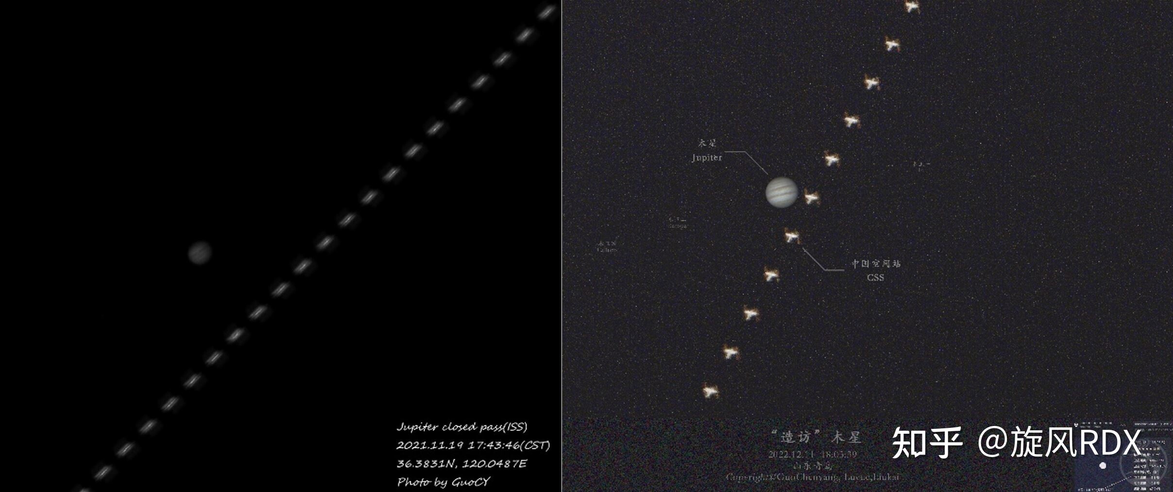 空间站摄影系列零基础教程（3）空间站凌日月的拍摄929 / 作者:吖咩嘚咩s / 帖子ID:106542