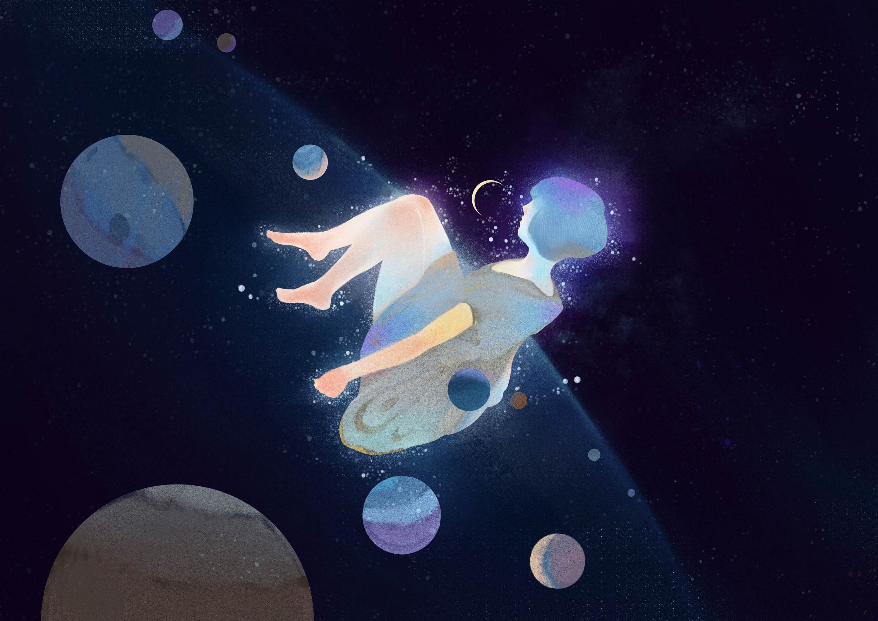 【星辰大海】关于宇宙的优美句子/诗歌/图片 摘抄978 / 作者:lj1282502016 / 帖子ID:109123