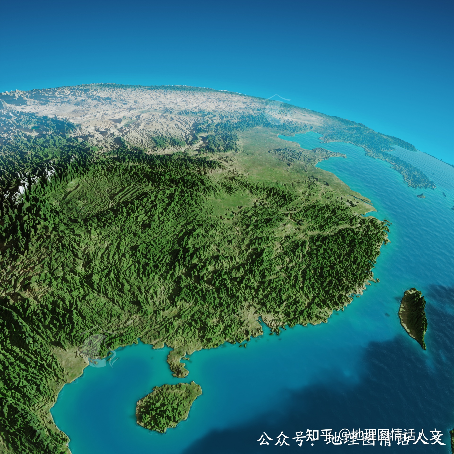 如何制作一个三维数字地球？6 / 作者:落日余晖97 / 帖子ID:111009