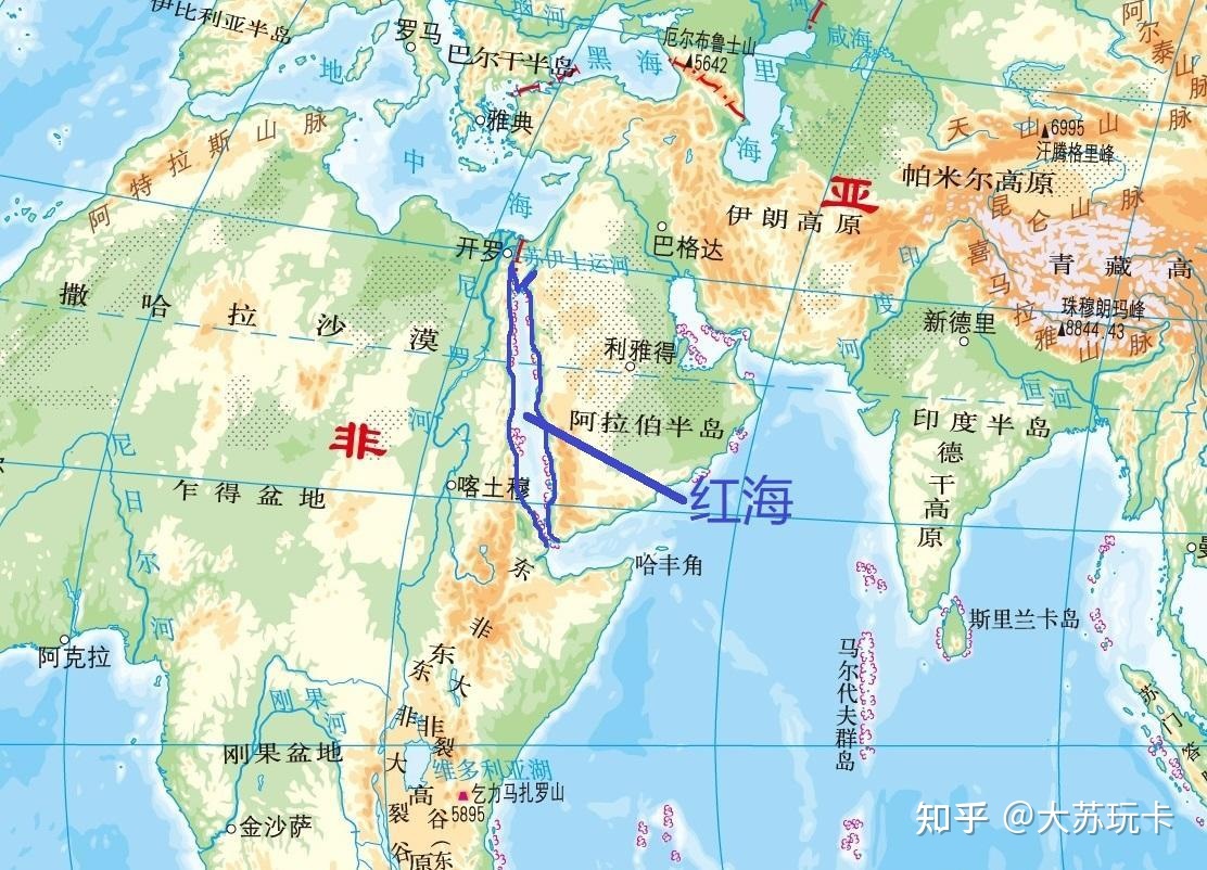 世界之最——盐度最高的海-红海、盐度最低的海-波罗的海827 / 作者:尹双平刨 / 帖子ID:112075