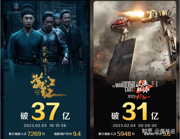 《流浪地球2》反超《满江红》成日票房冠军，张艺谋贴吧官博 ...945 / 作者:李英儒始 / 帖子ID:112503