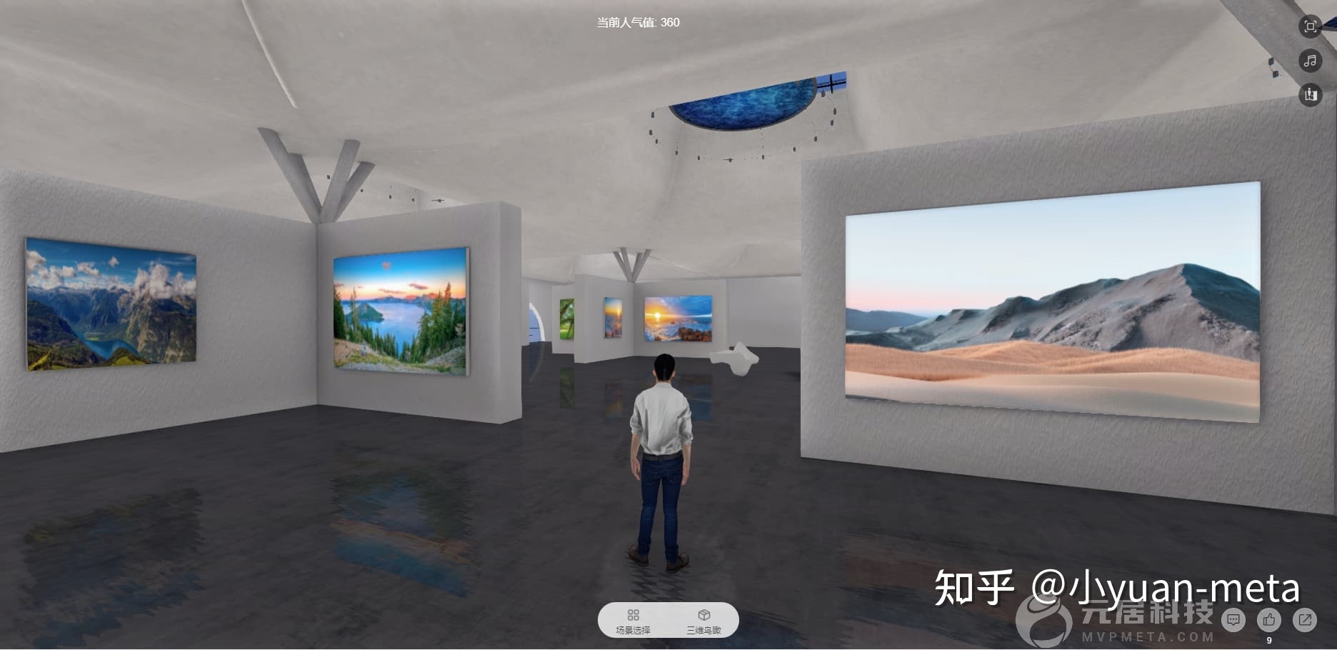 元宇宙3D场景模型设计47 / 作者:张柏芝一号胸 / 帖子ID:113502