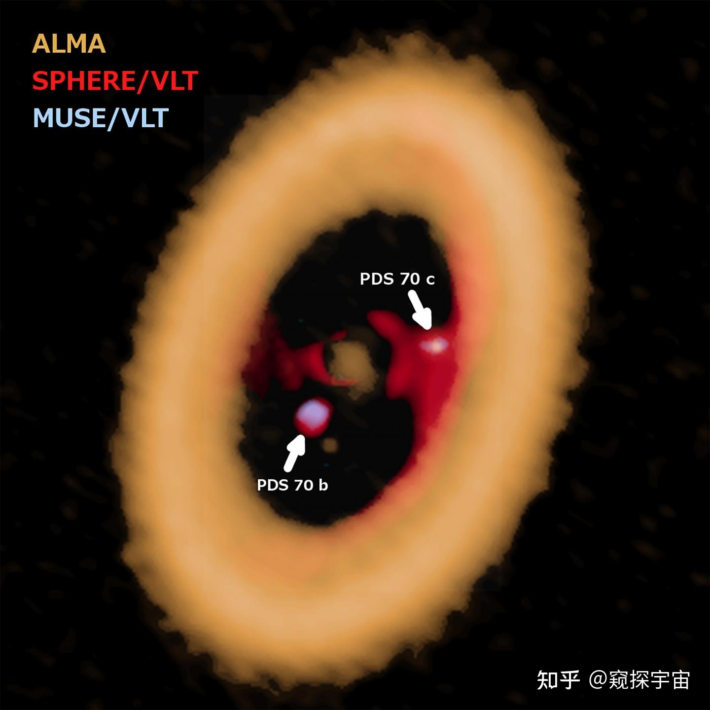 这是哈勃拍摄的的深空，一片巨大的星云，不可思议的形状 ...189 / 作者:程狄矢 / 帖子ID:113963
