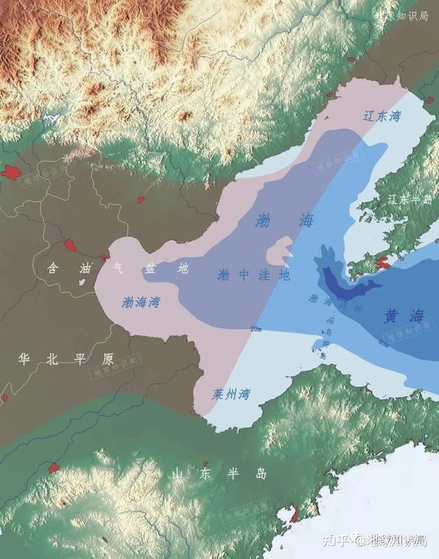 渤海，越来越小了 | 地球知识局880 / 作者:日啊驴吗厩 / 帖子ID:114475
