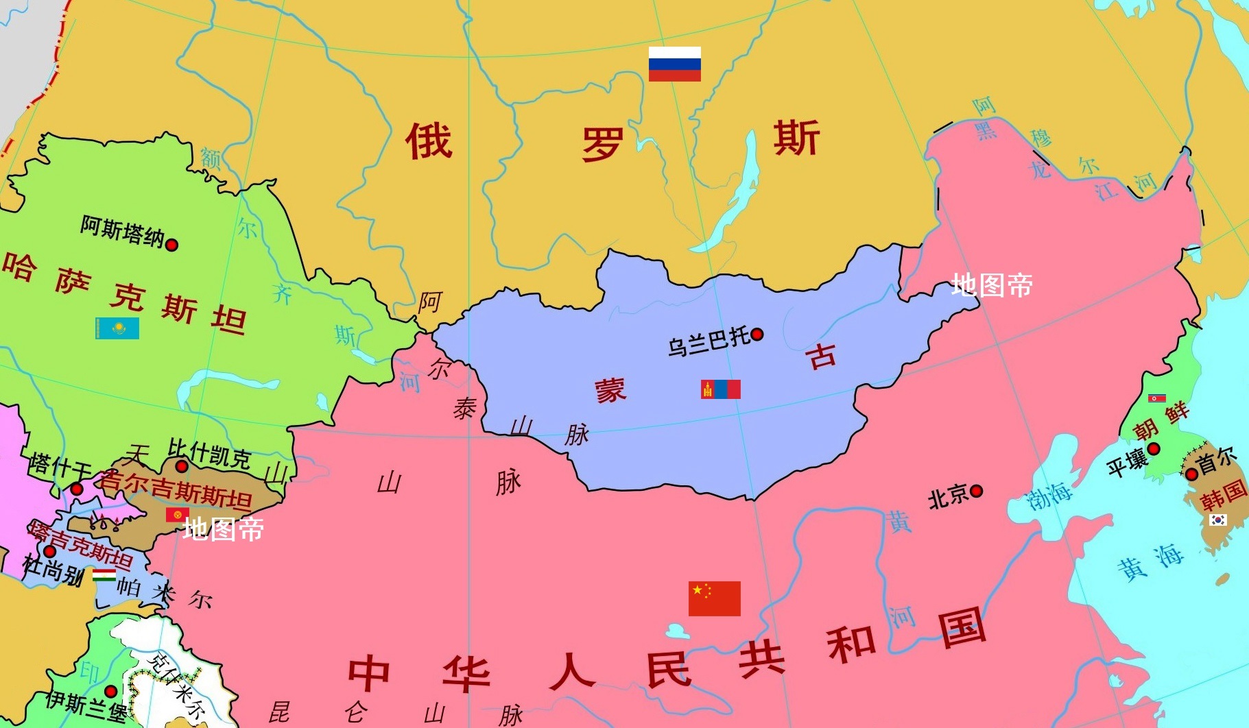 世界上最大的内陆国是哪里？181 / 作者:是哒hhh / 帖子ID:114629