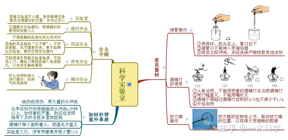 快开学了，思维导图《实验操作》帮你掌握科学重要知识点 ...781 / 作者:火柴200502 / 帖子ID:114898