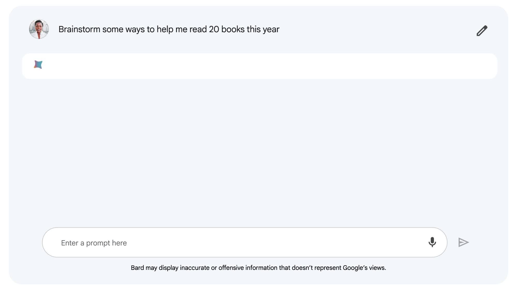 Google Bard 开放内测申请了！280 / 作者:123457751 / 帖子ID:115903