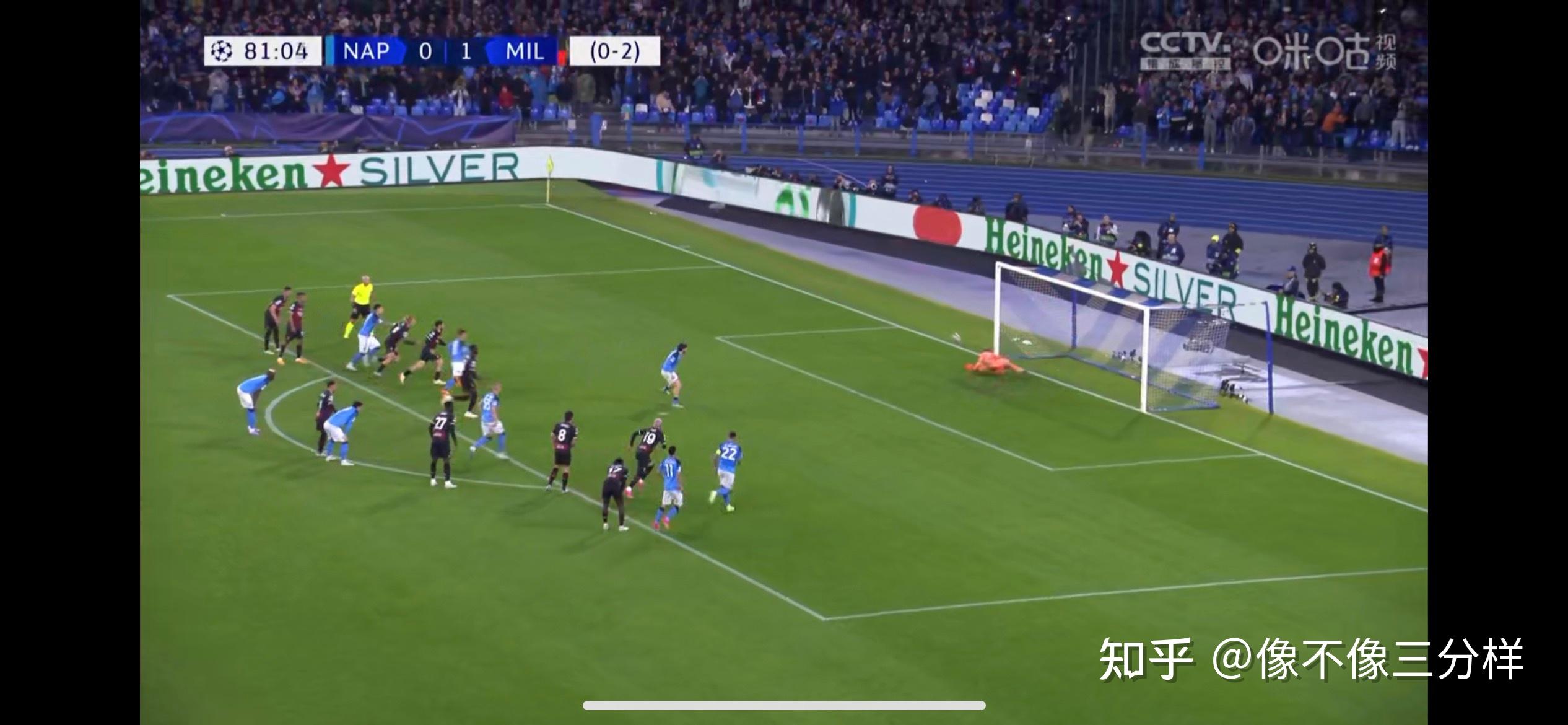 22-23 赛季欧冠AC米兰客场 1:1 那不勒斯 ，总分 2:1 晋级半 ...600 / 作者:心清目明噶 / 帖子ID:116834